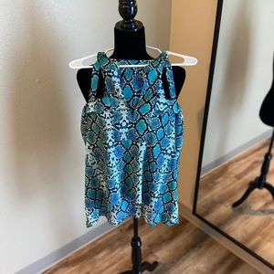 Snake Print Top!